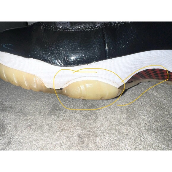 Jordan 11 Retro 72-10 2015 Preowned Mens Size 10.5 - Picture 14 of 16